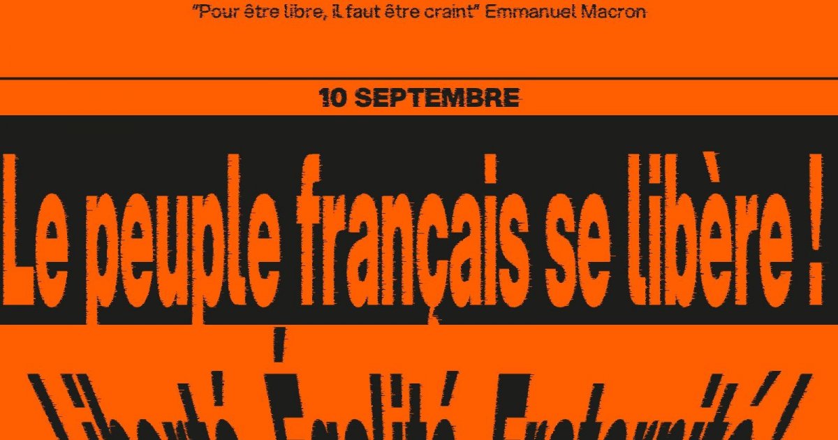 Bloquons Tout : une révolte contre l’effondrement économique de la France